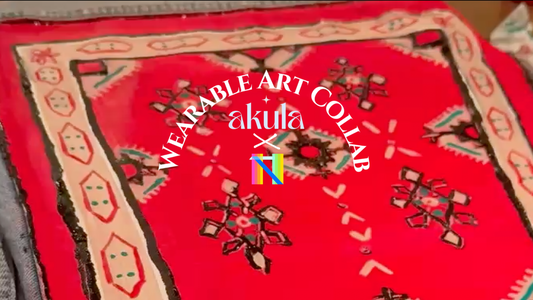 Akula x Nina Minke Art | Denim Jacket Auction for Umoja for Africa