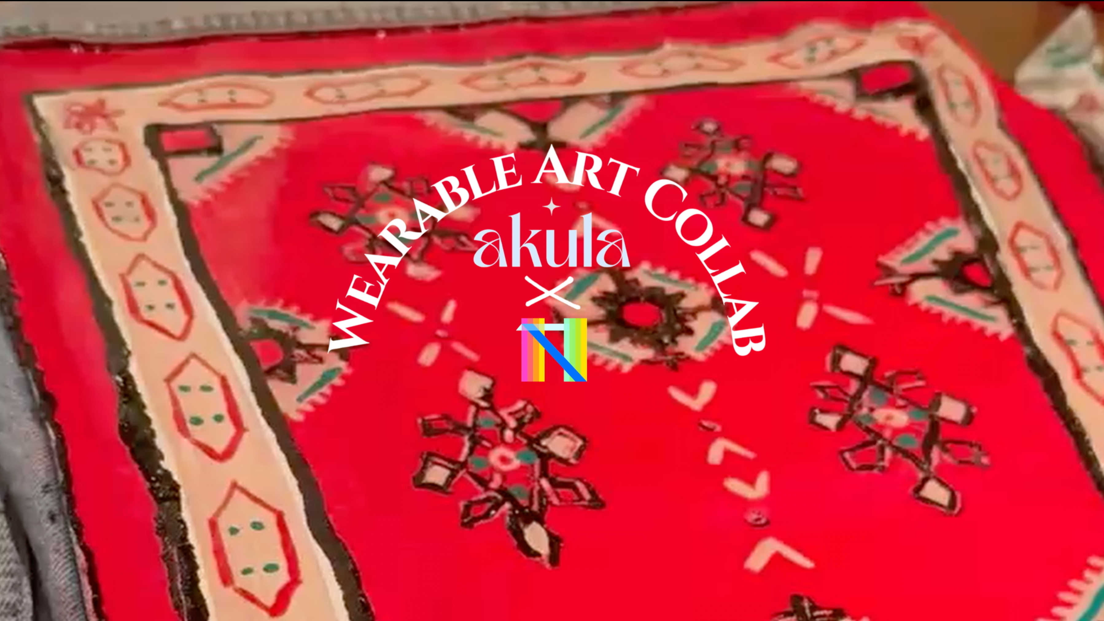 Load video: Nina Minke Holloway x Akula: Denim Jacket Auction for Umoja for Africa